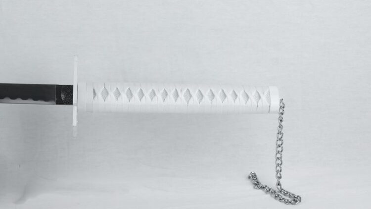 Zangetsu XL White Katana - Image 4