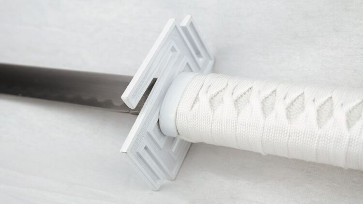 Zangetsu XL White Katana - Image 3
