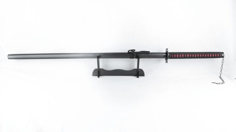 Zangetsu XL Black Katana - Image 3