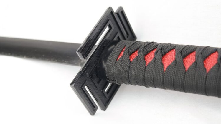 Zangetsu XL Black Katana - Image 4