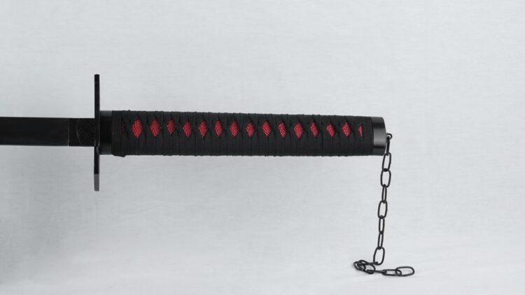 Zangetsu Medium Black Katana - Image 3