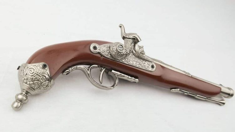 Oliver Cromwell New Model Army Flintlock Pistol - Image 2