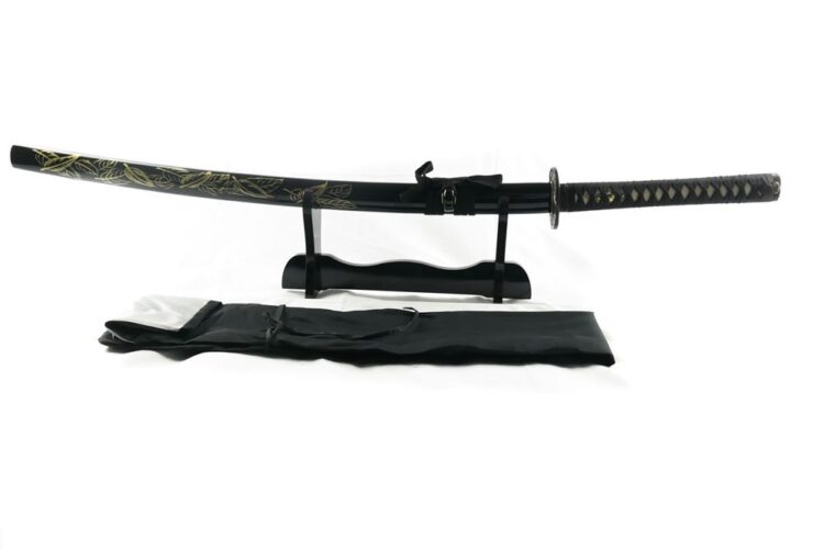 'Enter the Dragon' Katana with 1095 Honsanmai Lamination - Image 3