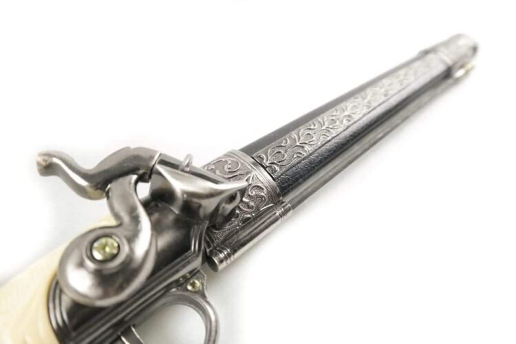 1775 French Flintlock Knife Gun - Image 2