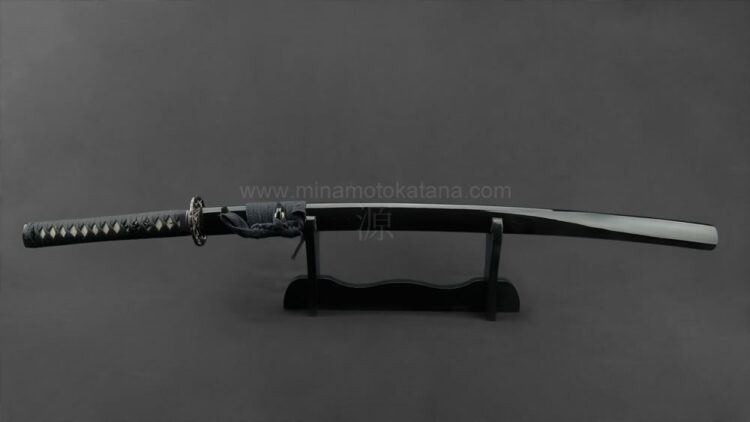 'Warriors Demise' Katana in 1060 Clay Tempered Folded Steel