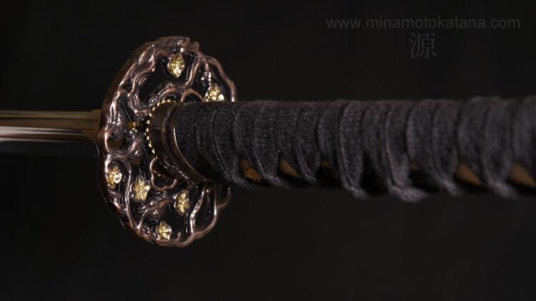 'Warriors Demise' Katana in 1060 Clay Tempered Folded Steel - Image 7