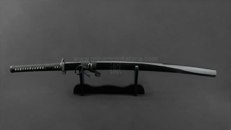 'Warriors Demise' Katana in 1095 Clay Tempered Folded Steel