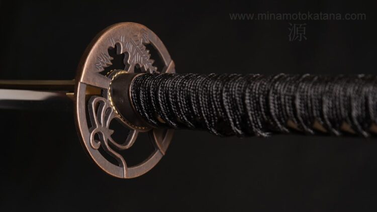 'Warriors Demise' Katana in 1095 Clay Tempered Folded Steel - Image 7