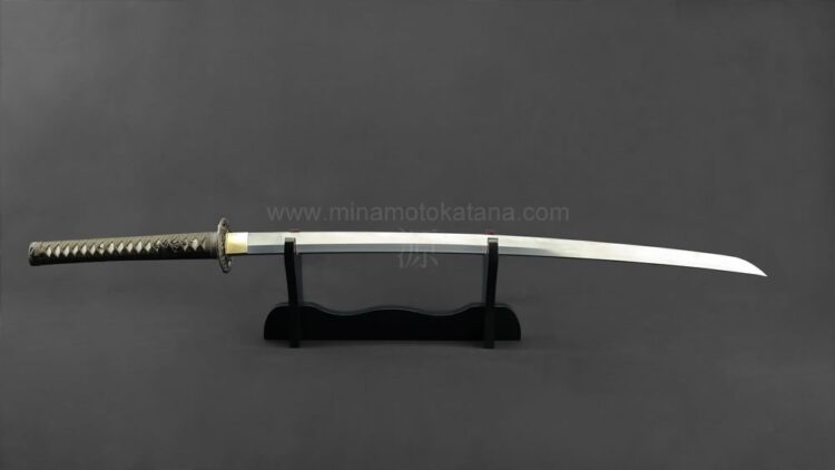 'Warriors Demise' Katana in Clay Tempered Damascus - Image 2