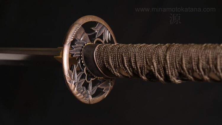 'Warriors Demise' Katana in Clay Tempered Damascus - Image 4