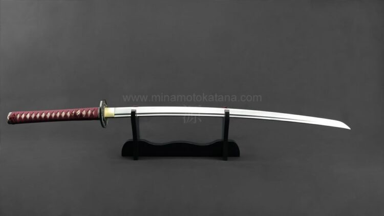 'Warriors Rage in Red' Katana in 1060 - Image 3