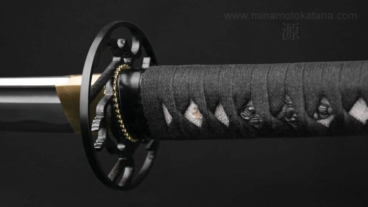 'Dark Tsuki' Hand Forged Katana - Image 7