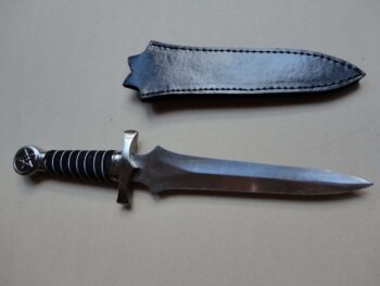 Athame with silver wrap