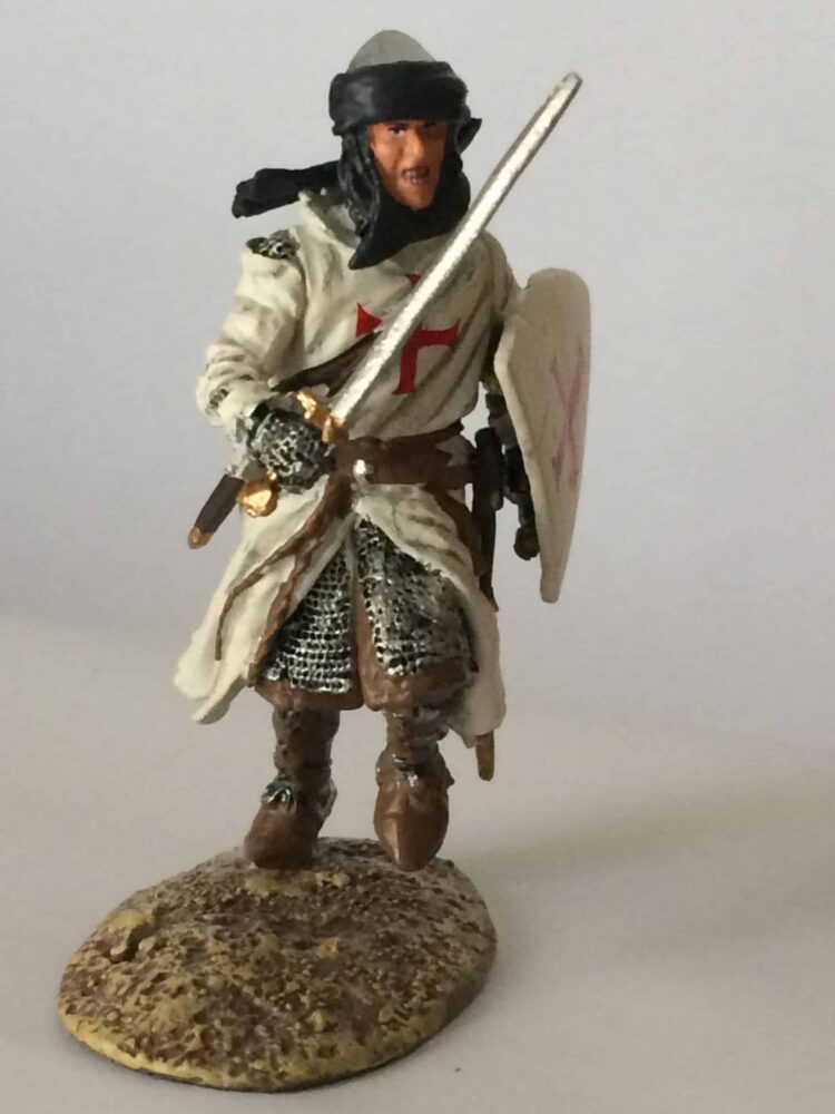 Pewter Crusader with Sword