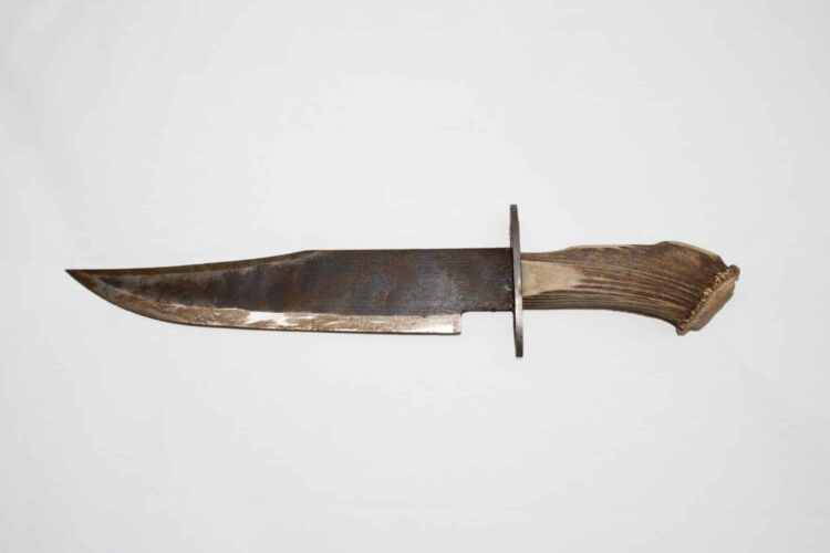 Handmade Stag Handle Bowie