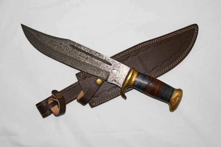 Damascus Monster Bowie
