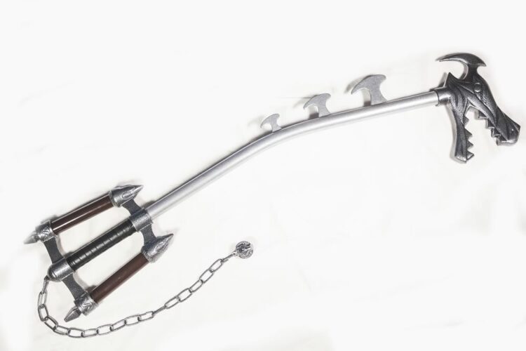Metal Kingdom Hearts Key keyblade