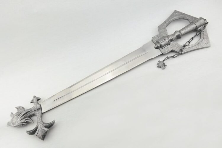 Metal Kingdom Hearts Key keyblade