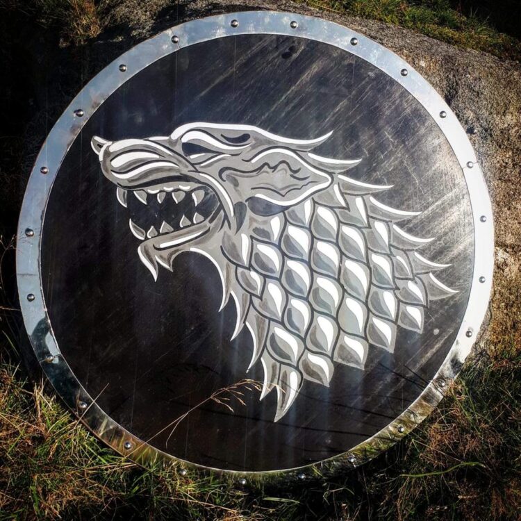 Stark Infantry Shield - Wood