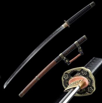 'Yakushima' Handforged Katana in Clay Tempered 1095
