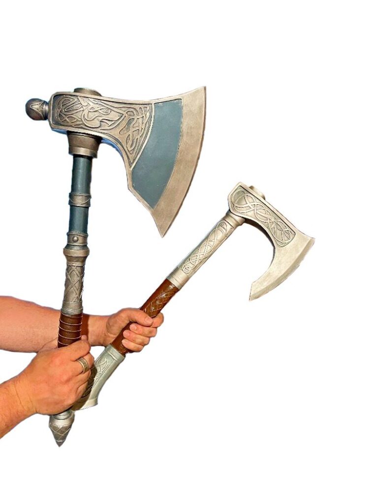 Double Axes in Fiberglass