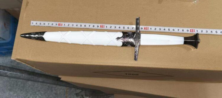 White Horiz Guard Mini