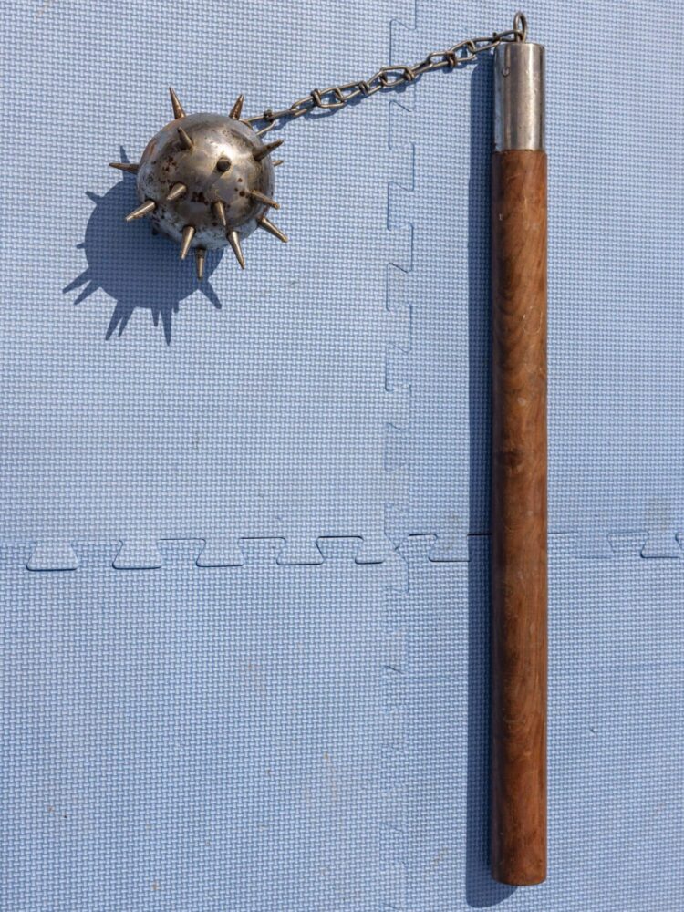 Large Metal Ball and Chain